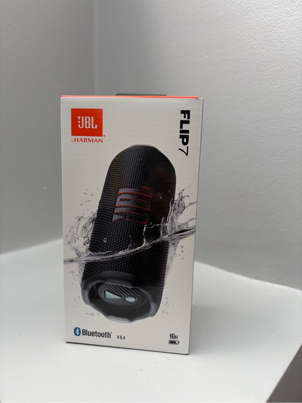 JBL Flip7 Portable Bluetooth Speaker - Black